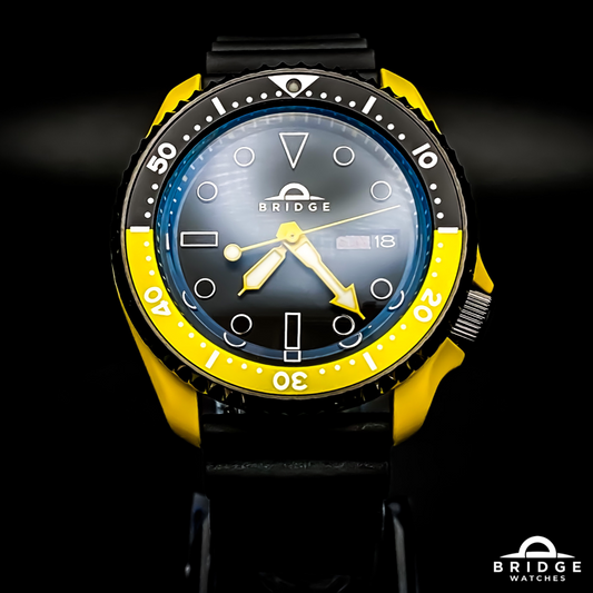 SKX Diver in Yellow & Black