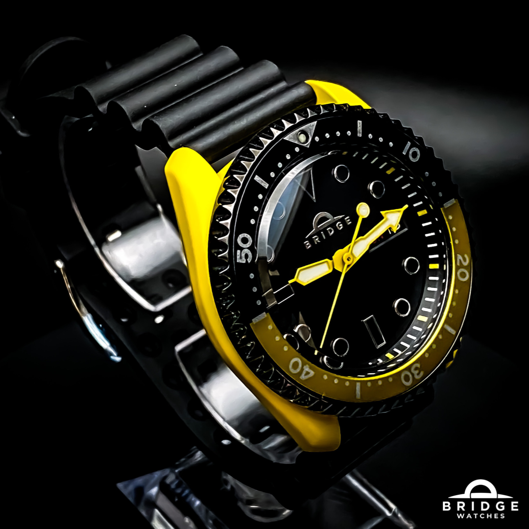 SKX Diver in Yellow & Black