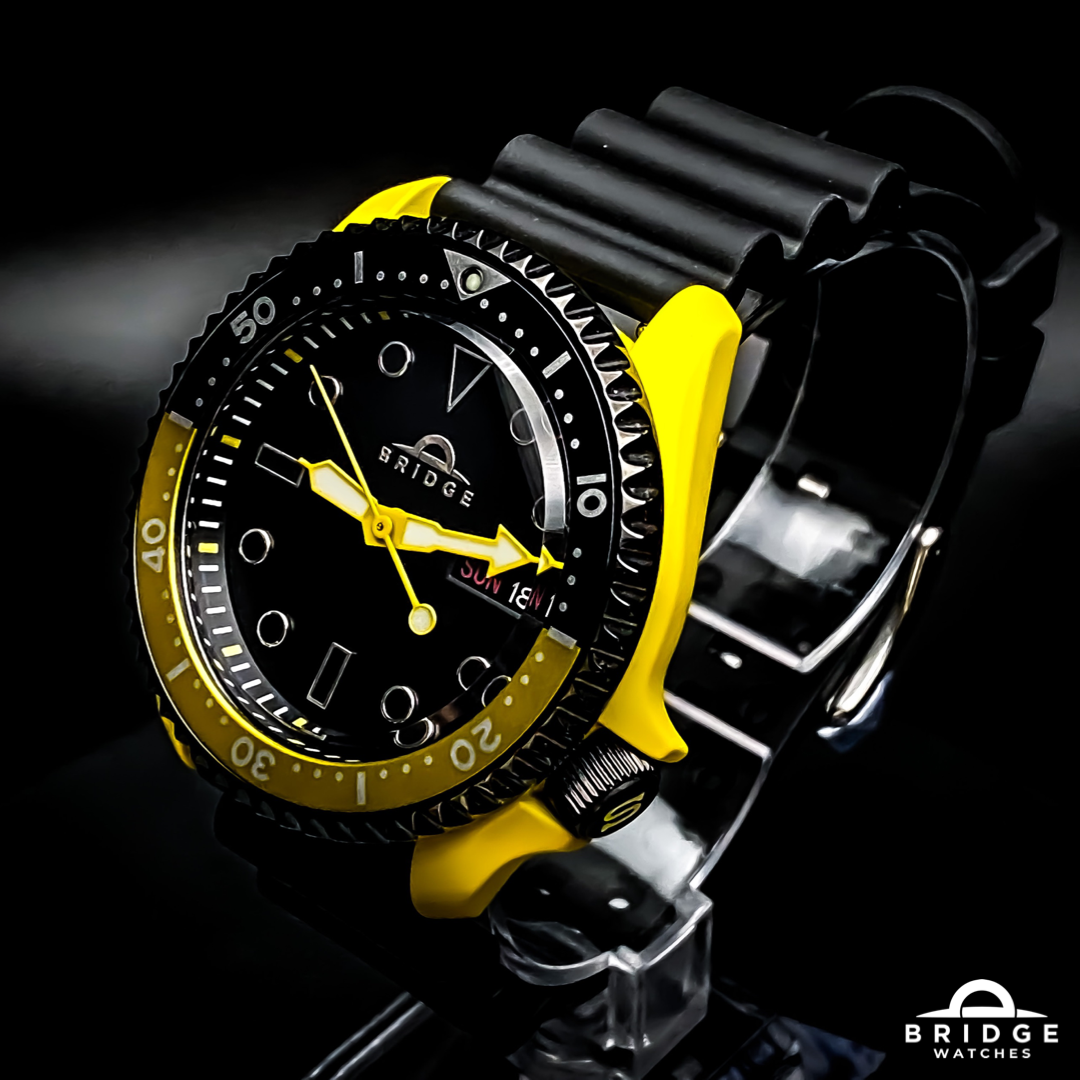 SKX Diver in Yellow & Black